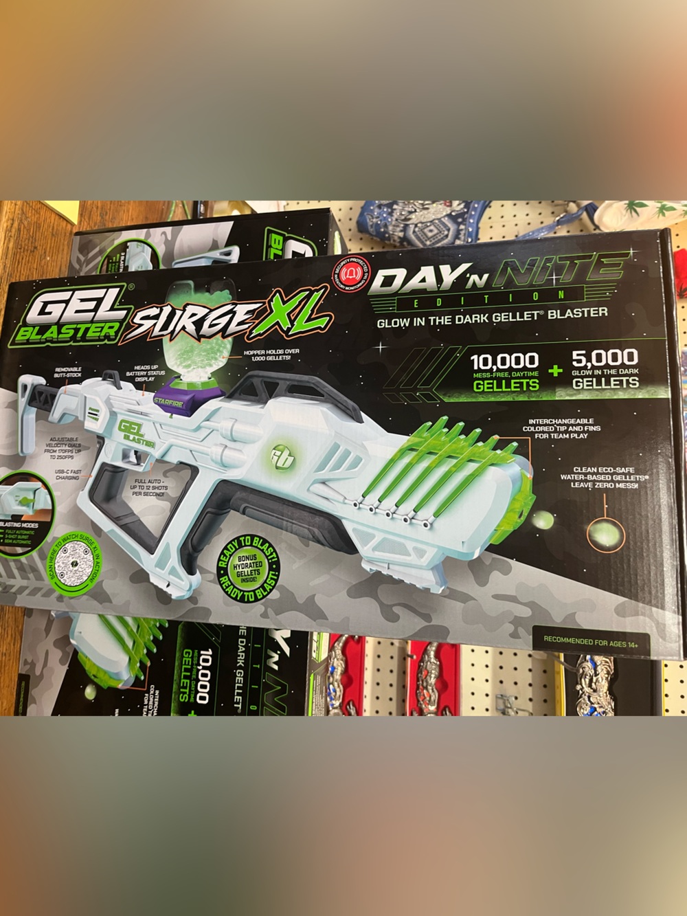 Gel Blaster XL Kids Toy Blaster - White and Green